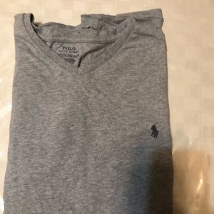 Polo Big and Tall V-neck T